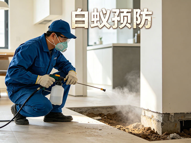 海陵白蚁预防服务｜事前科学防护，杜绝蚁患滋生